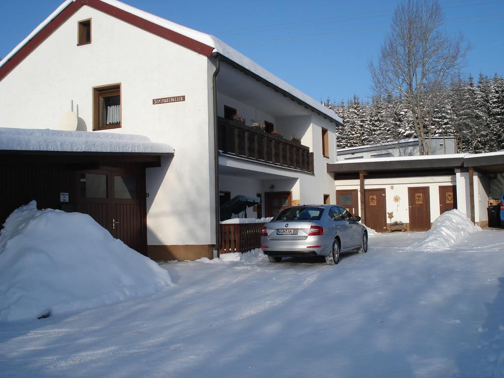 Haus Steinwaldblick Lägenhet Bernlohe  Exteriör bild